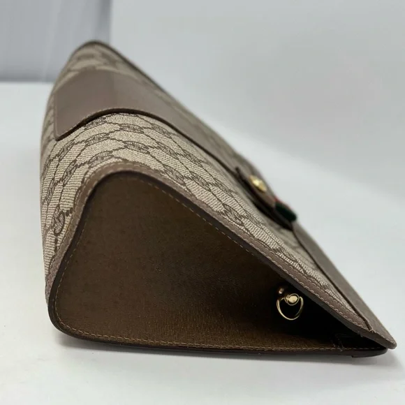 Brown Patterned Shoulder Bag - Picture 9 of 16